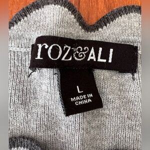 Casual work or play, beautiful ribbing.